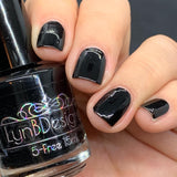 Quoth the Raven from the “Tonally Awesome" Nail Polish Collection 15ml 5-Free