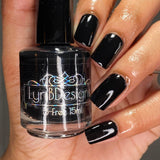 Quoth the Raven from the “Tonally Awesome" Nail Polish Collection 15ml 5-Free