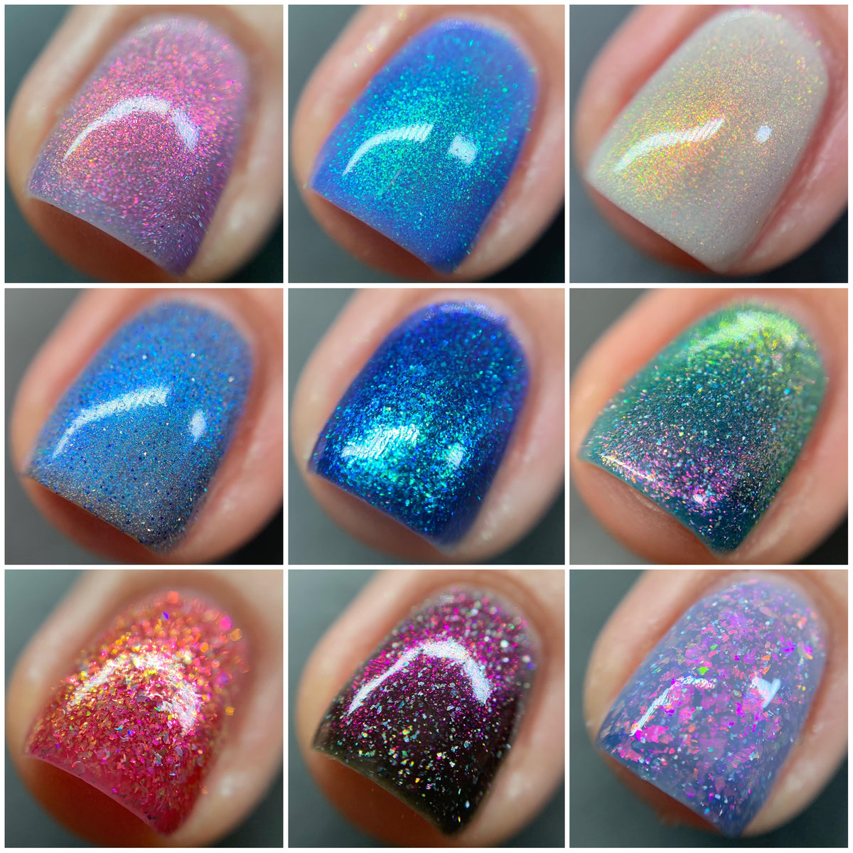 Iridescent Blue Glitter//sugar Cookie//fine .015 Hex//purple  Glitter//solvent Resistant//tumbler Glitter//nail Art Glitter//bulk Glitter  