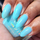 Why So Blue- Raspberry? from the “Tonally Awesome" Nail Polish Collection 15ml 5-Free