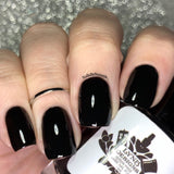 Quoth the Raven from the “Tonally Awesome" Nail Polish Collection 15ml 5-Free