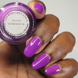 Plum-Gorgeous from the “Tonally Awesome" Nail Polish Collection 15ml 5-Free