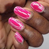 Pink from the “Crackle Basics” Collection 5-free 15ml