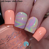 What a Peach from the “Sun Bleached Neons" Nail Polish Collection 15ml 5-Free