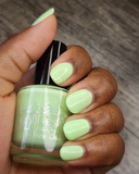 Lime All Yours  from the “Sun Bleached Neons" Nail Polish Collection 15ml 5-Free