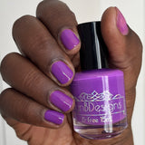 Plum-Gorgeous from the “Tonally Awesome" Nail Polish Collection 15ml 5-Free