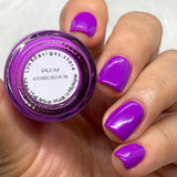 Plum-Gorgeous from the “Tonally Awesome" Nail Polish Collection 15ml 5-Free