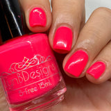 Wanna Be a Melon-Aire from the “Tonally Awesome" Nail Polish Collection 15ml 5-Free