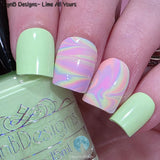 Lime All Yours  from the “Sun Bleached Neons" Nail Polish Collection 15ml 5-Free