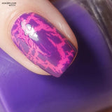 Violet from the “Crackle Basics” Collection 5-free 15ml