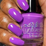 Plum-Gorgeous from the “Tonally Awesome" Nail Polish Collection 15ml 5-Free