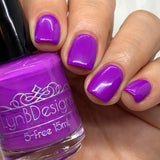 Plum-Gorgeous from the “Tonally Awesome" Nail Polish Collection 15ml 5-Free