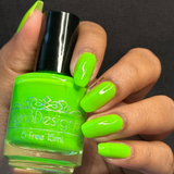 The Kiwi To My Heart from the “Tonally Awesome" Nail Polish Collection 15ml 5-Free