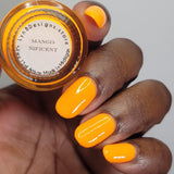 Mango-Nificent from the “Tonally Awesome" Nail Polish Collection 15ml 5-Free