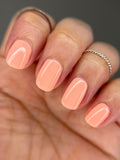 What a Peach from the “Sun Bleached Neons" Nail Polish Collection 15ml 5-Free