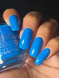 Blue My Mind from the “Tonally Awesome" Nail Polish Collection 15ml 5-Free