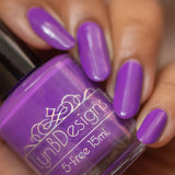 Plum-Gorgeous from the “Tonally Awesome" Nail Polish Collection 15ml 5-Free