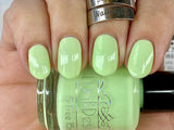 Lime All Yours  from the “Sun Bleached Neons" Nail Polish Collection 15ml 5-Free