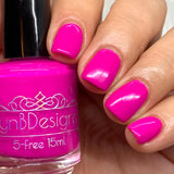 The Pom.com from the “Tonally Awesome" Nail Polish Collection 15ml 5-Free