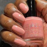 What a Peach from the “Sun Bleached Neons" Nail Polish Collection 15ml 5-Free