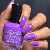 Plum-Gorgeous from the “Tonally Awesome" Nail Polish Collection 15ml 5-Free