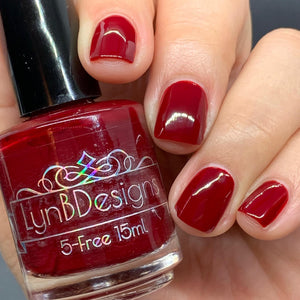 Always Well Red from the “Tonally Awesome" Nail Polish Collection 15ml 5-Free