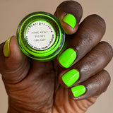 The Kiwi To My Heart from the “Tonally Awesome" Nail Polish Collection 15ml 5-Free