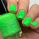 The Kiwi To My Heart from the “Tonally Awesome" Nail Polish Collection 15ml 5-Free