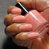 What a Peach from the “Sun Bleached Neons" Nail Polish Collection 15ml 5-Free