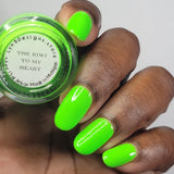 The Kiwi To My Heart from the “Tonally Awesome" Nail Polish Collection 15ml 5-Free