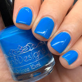 Blue My Mind from the “Tonally Awesome" Nail Polish Collection 15ml 5-Free