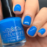 Blue My Mind from the “Tonally Awesome" Nail Polish Collection 15ml 5-Free