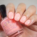 What a Peach from the “Sun Bleached Neons" Nail Polish Collection 15ml 5-Free
