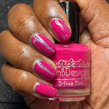 Pink from the “Crackle Basics” Collection 5-free 15ml