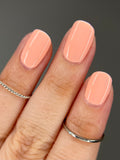 What a Peach from the “Sun Bleached Neons" Nail Polish Collection 15ml 5-Free