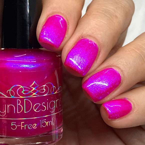 May All Your Dreams Crumb True- La Tannya birthday chairity polish