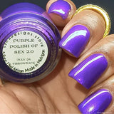 Purple Polish of Sex 2.0 from the “Throwback” Collection 5-free 15ml