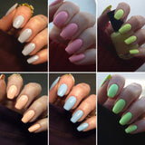The “Sun Bleached Neons" Nail Polish Collection 15ml 5-Free
