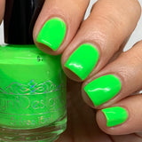 The Kiwi To My Heart from the “Tonally Awesome" Nail Polish Collection 15ml 5-Free