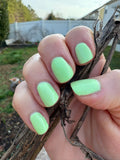 Lime All Yours  from the “Sun Bleached Neons" Nail Polish Collection 15ml 5-Free