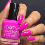 The Pom.com from the “Tonally Awesome" Nail Polish Collection 15ml 5-Free