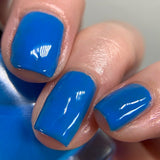 Blue My Mind from the “Tonally Awesome" Nail Polish Collection 15ml 5-Free